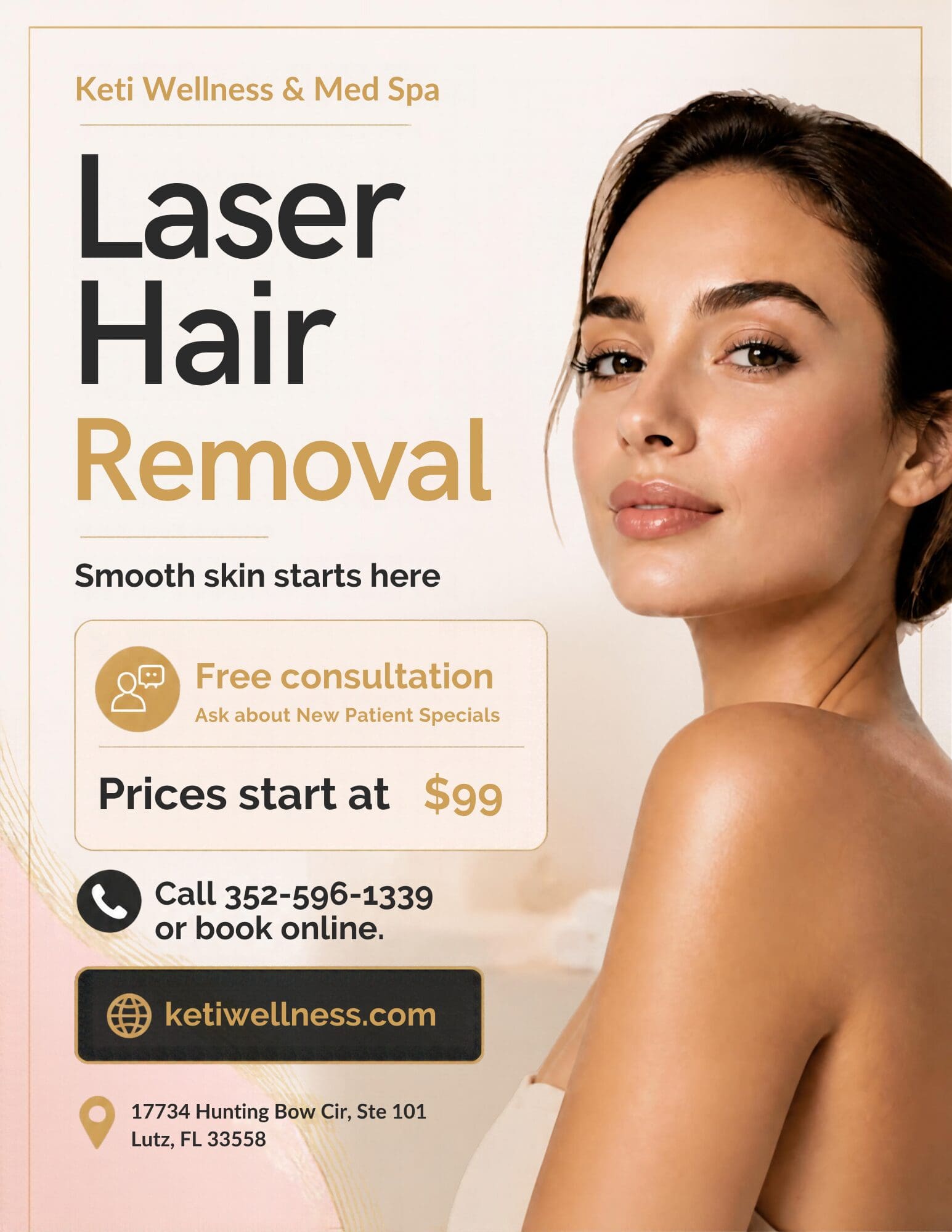 Laser hair removal flyer (2)